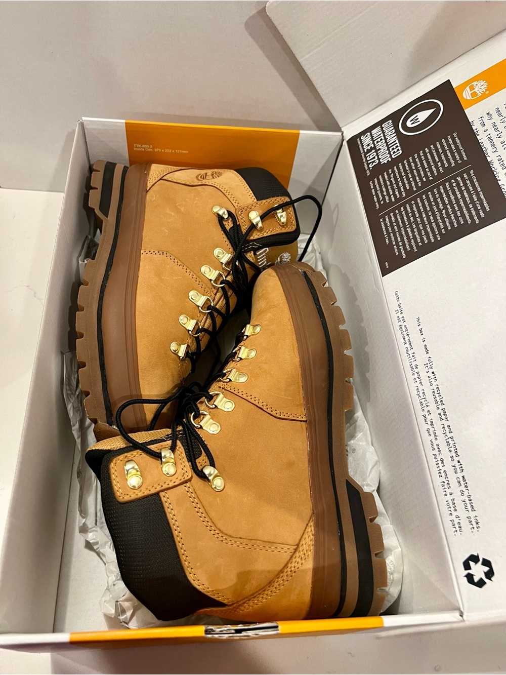 Women’s Euro Hiking Boots. Wheat Nubuck